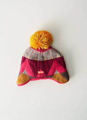 Bonnet empiècements rose CATIMINI fille