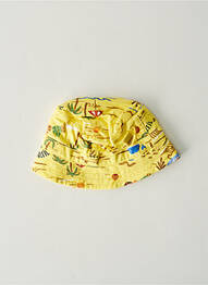 Chapeau maille fine jaune CATIMIM garcon