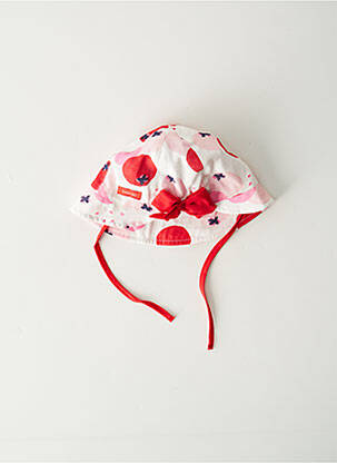 Chapeau maintien élastique rouge CATIMINI fille