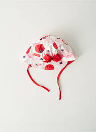 Chapeau maintien élastique rouge CATIMINI fille