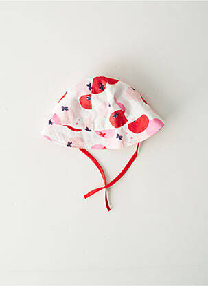 Chapeau maintien élastique rouge CATIMINI fille
