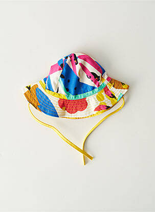 Chapeau imprimé fleurs rouge CATIMINI fille