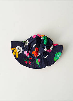 Chapeau fermeture liens à nouer bleu CATIMINI fille