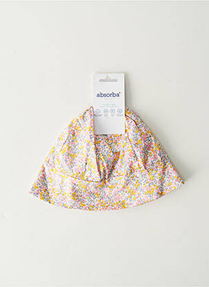 Chapeau imprimé fleurs rose ABSORBA fille