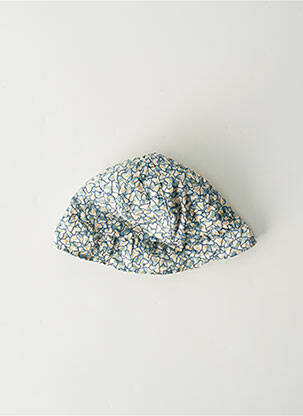 Chapeau tissage popeline bleu ABSORBA fille