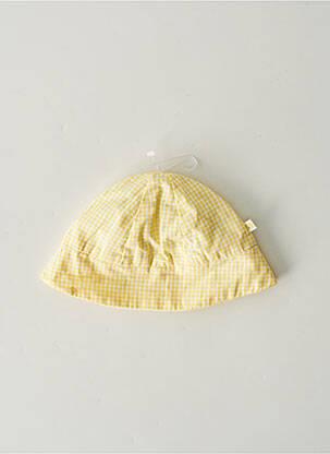 Chapeau fermeture liens à nouer jaune ABSORBA fille