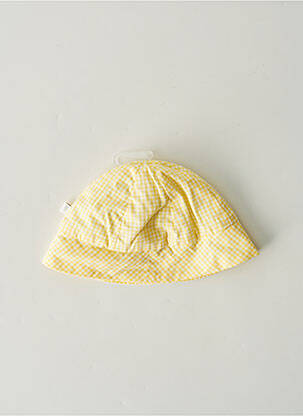 Chapeau fermeture liens à nouer jaune ABSORBA fille