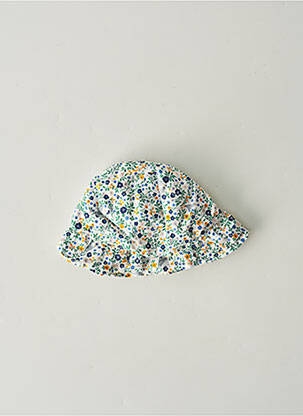 Chapeau imprimé fleurs blanc ABSORBA fille