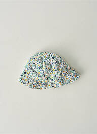 Chapeau imprimé fleurs blanc ABSORBA fille