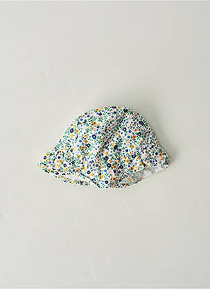 Chapeau imprimé fleurs blanc ABSORBA fille