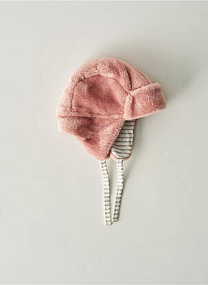 Bonnet fermeture liens à nouer rose ABSORBA fille