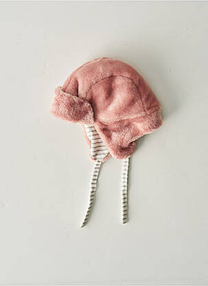 Bonnet fermeture liens à nouer rose ABSORBA fille