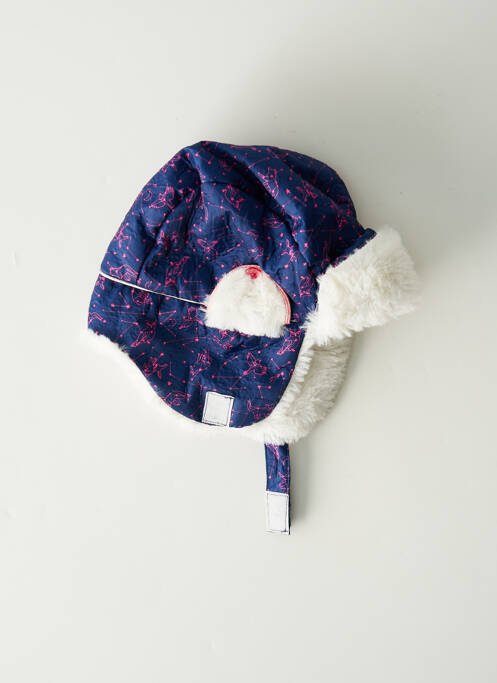 Bonnet imprimé fantaisie bleu 3 POMMES garcon