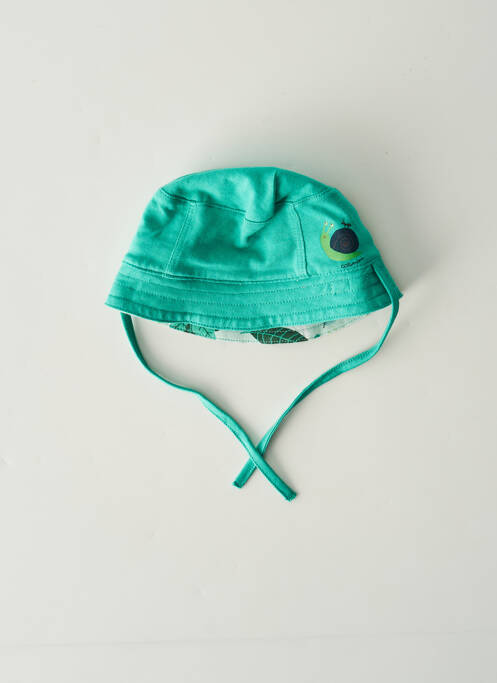 Chapeau fermeture liens à nouer vert CATIMINI garcon