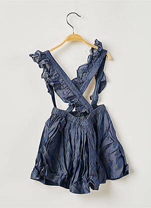 Jupe mi-longue taille normale bleu CATIMINI fille