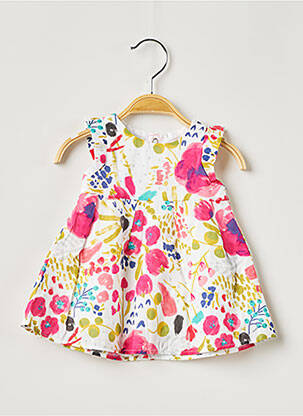 Robe mi-longue rose CATIMINI pour fille