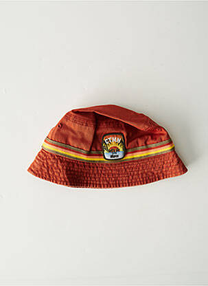 Chapeau tissage popeline marron CATIMINI garcon