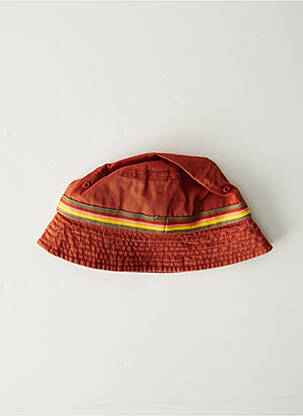 Chapeau tissage popeline marron CATIMINI garçon