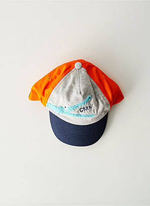 Casquette empiècements orange CATIMINI garcon