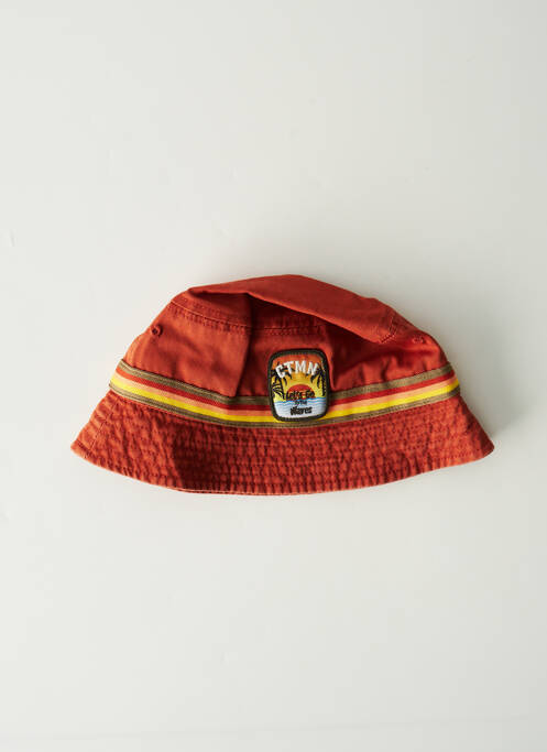 Chapeau imprimé rayures marron CATIMINI garcon