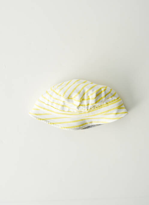 Chapeau imprimé fantaisie jaune JEAN BOURGET garcon