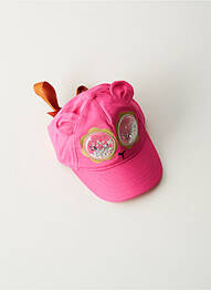 Casquette fermeture liens à nouer rose CATIMINI fille