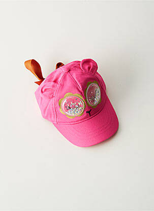 Casquette empiècements rose CATIMINI fille