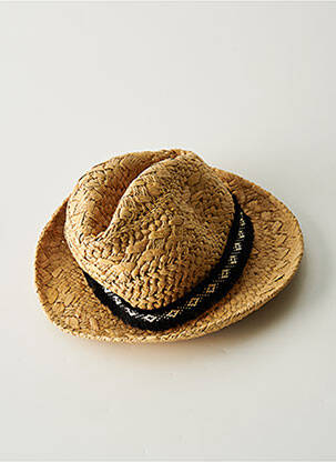 Chapeau forme chapeau paille noir CHIPIE fille
