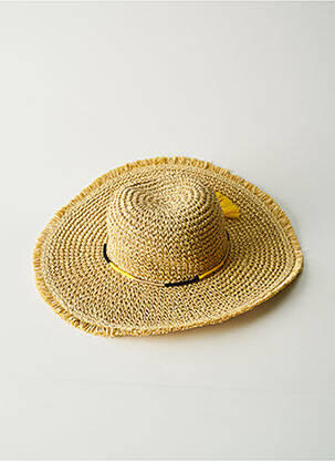Chapeau forme chapeau paille beige CATIMINI fille