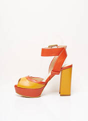 Sandales/Nu pieds orange LODI pour femme seconde vue