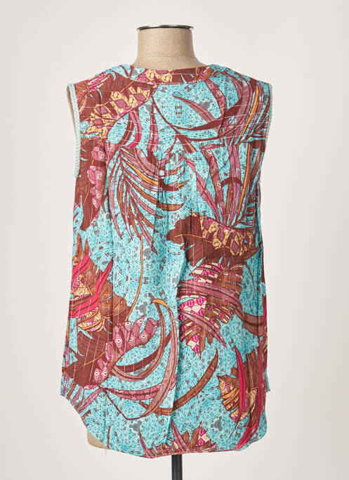 Top bleu JULIE GUERLANDE femme