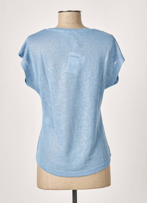 T-shirt bleu JULIE GUERLANDE pour femme