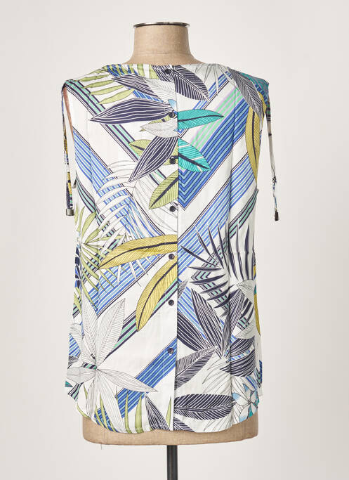 Top bleu DIANE LAURY pour femme