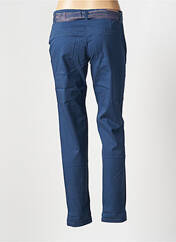 Pantalon chino bleu C'EST BEAU LA VIE pour femme seconde vue
