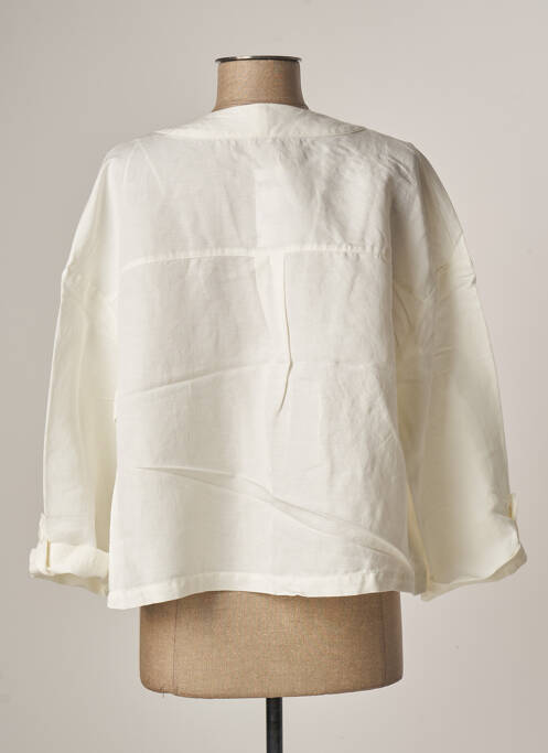 Veste casual blanc C'EST BEAU LA VIE pour femme