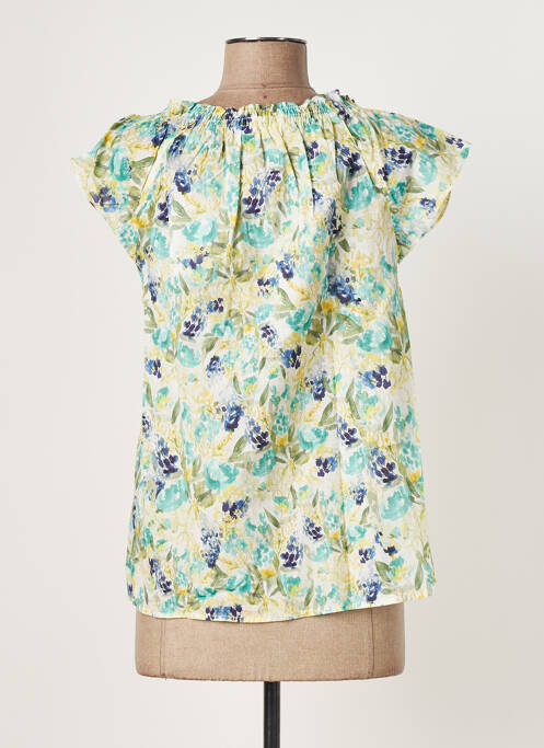 Top vert C'EST BEAU LA VIE pour femme