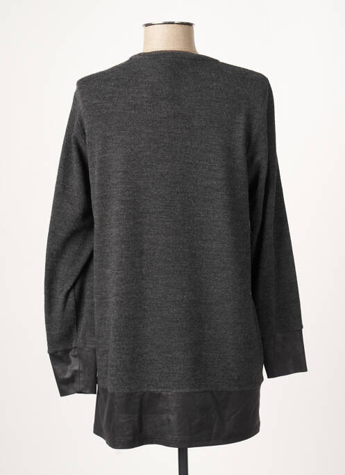 Pull tunique gris GUY DUBOUIS pour femme