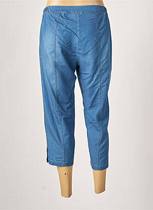 Pantacourt taille normale taille normale bleu GUY DUBOUIS femme