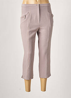Pantacourt taille normale taille normale gris GUY DUBOUIS femme