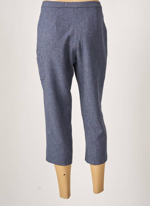 Pantacourt bleu GUY DUBOUIS pour femme