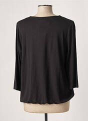 T-shirt noir SIGNATURE pour femme seconde vue