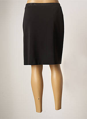 Jupe mi-longue taille normale noir GUY DUBOUIS femme