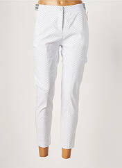 Pantalon 7/8 blanc ANNA MONTANA pour femme seconde vue