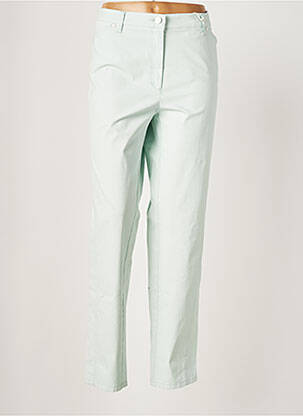 Pantalon chino vert TONI pour femme
