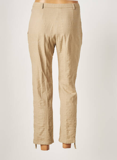 Pantalon 7/8 beige GUY DUBOUIS pour femme