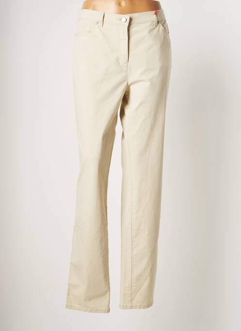 Pantalon slim beige TONI pour femme