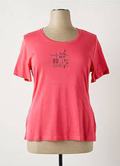 T-shirt rose IMPULSION pour femme seconde vue