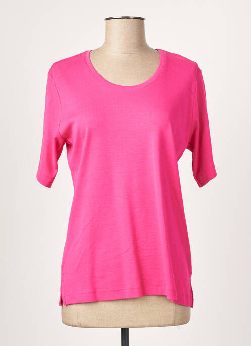 T-shirt rose GUY DUBOUIS pour femme