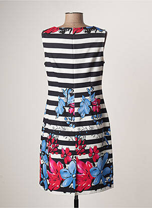Robe mi-longue sans manche sans manche noir GUY DUBOUIS femme