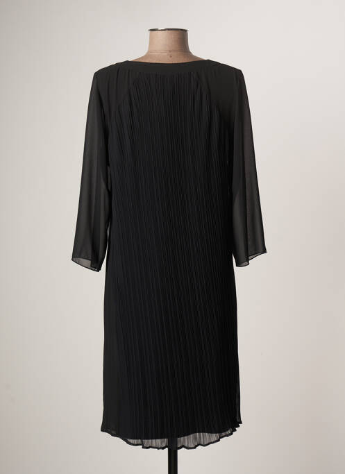 Robe mi-longue noir GUY DUBOUIS pour femme